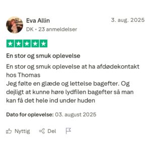 Afdødekontakt trustpilot
