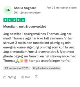 Fantastisk clairvoyant rådgiver